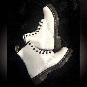 White Dr Martens